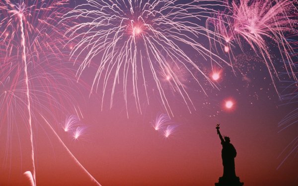 Звездное небо фейерверк