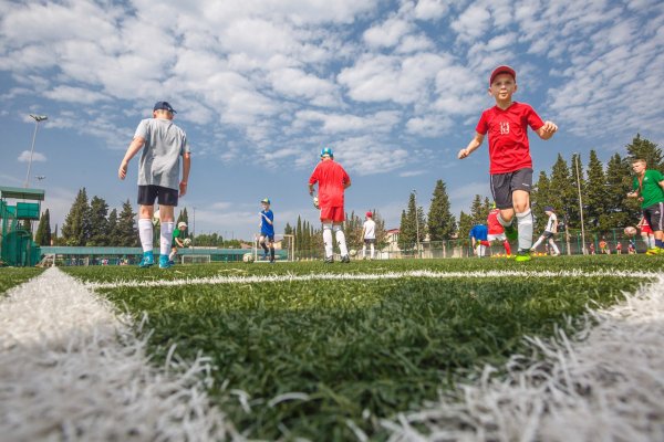 Детский футбол весной