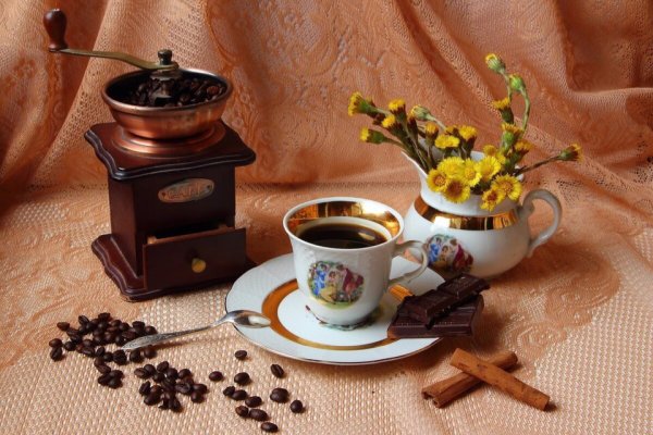 Чашка кофе Весна