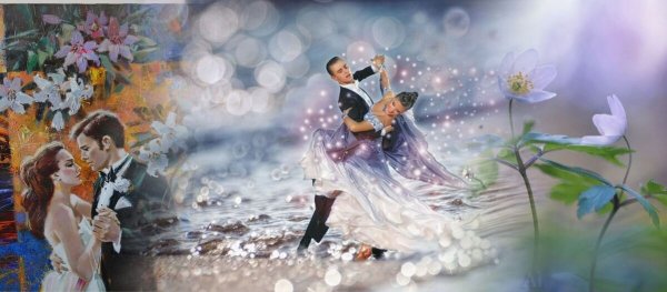 Цветы кружатся в вальсе