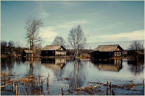 Половодье, разлив реки