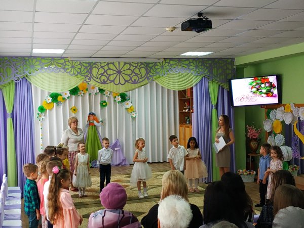 Весенний утренник в детском саду