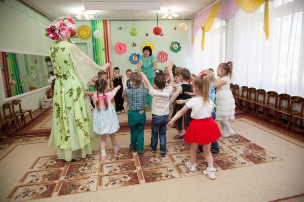 Весенние утренники в садике