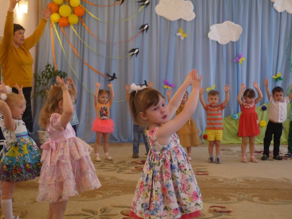 Детский праздник весны