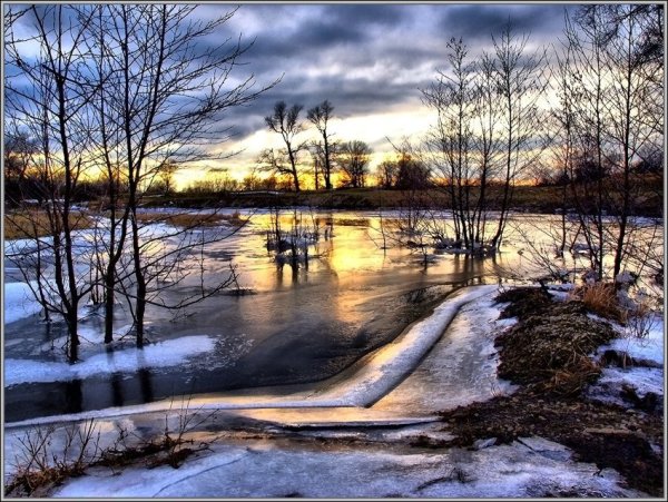 Весна оттепель