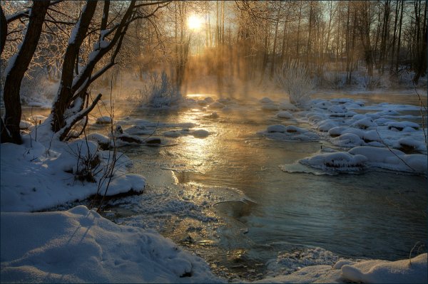 Оттепель природа