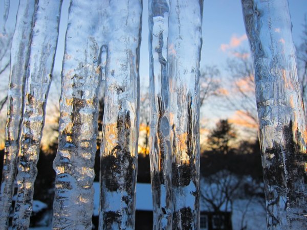 Оттепель зимой