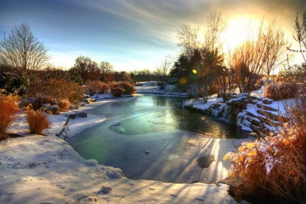 Оттепель весной