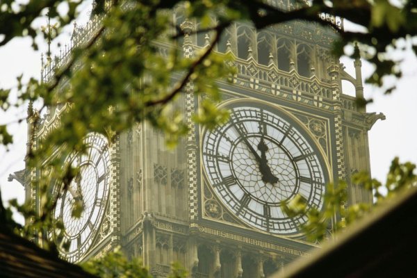 Улочки Англии центр Биг Бен