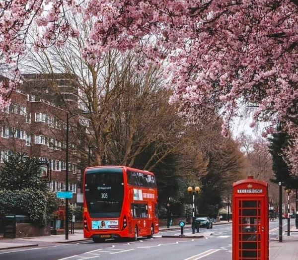 Лондон весной