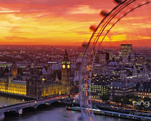 Лондон панорама