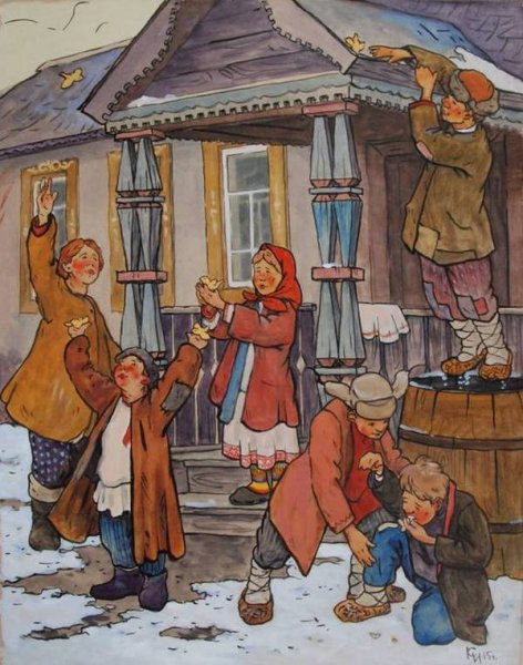 Фольклорный праздник Жаворонки