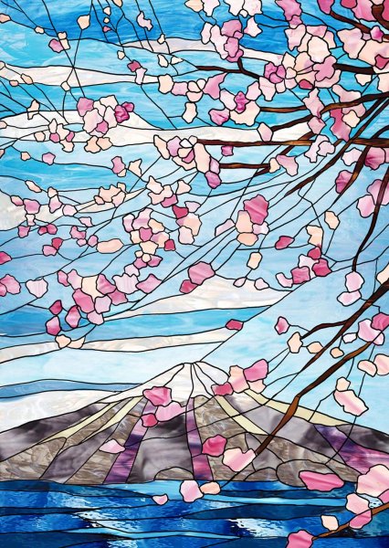 Японский витраж