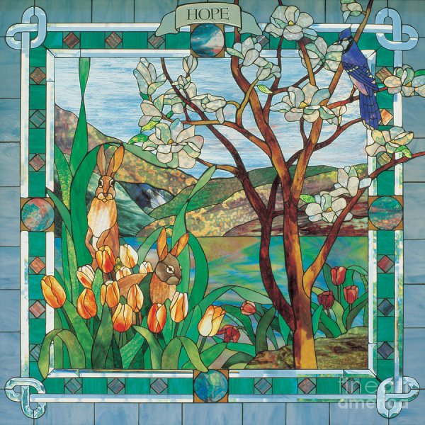 Весенний витраж