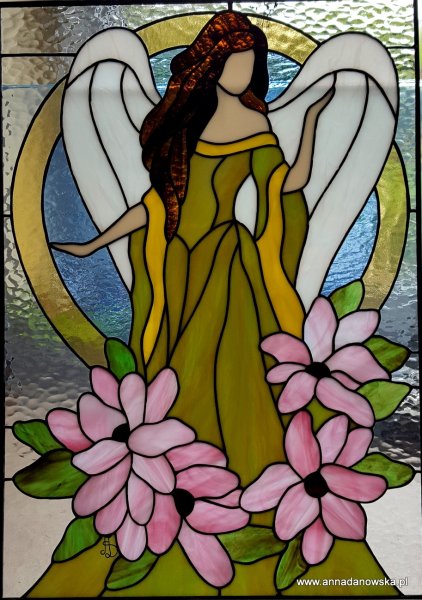 Витраж девочка