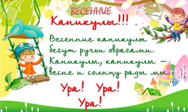 Активные каникулы