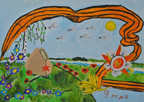 С днем Победы черемуха