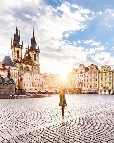 Фото Прага Чехия Весна