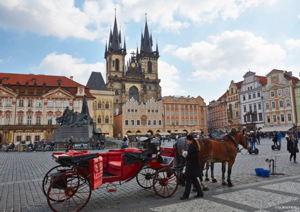 Прага весной