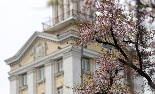 Владивосток в апреле