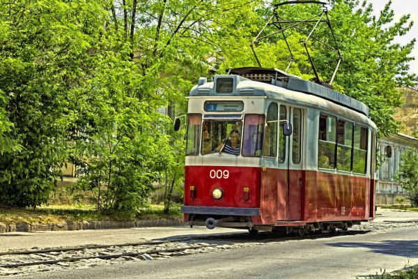 Евпаторийский трамвай 009