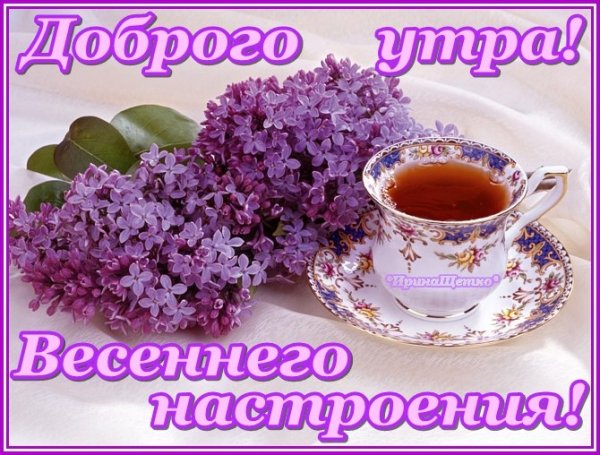 С добрым утром Весна
