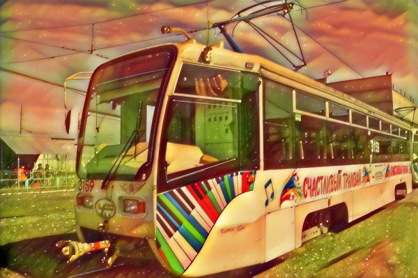 Весенний трамвай