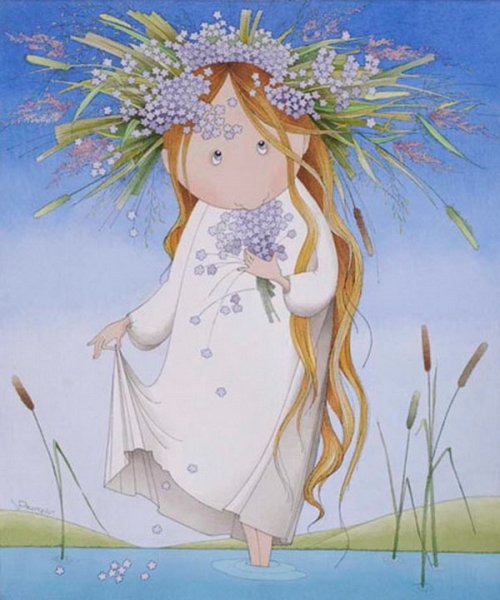 Персефона богиня весны картины