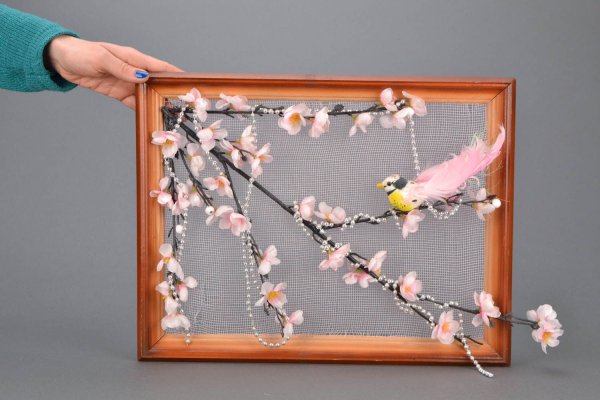 Панно из полимерной глины