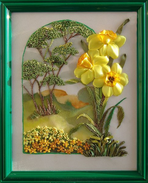 Весна из фетра