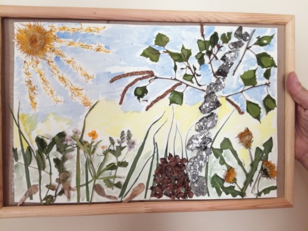 Панно девушка Весна