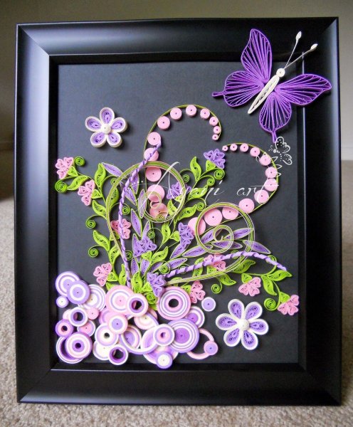 Цветочное панно с детьми