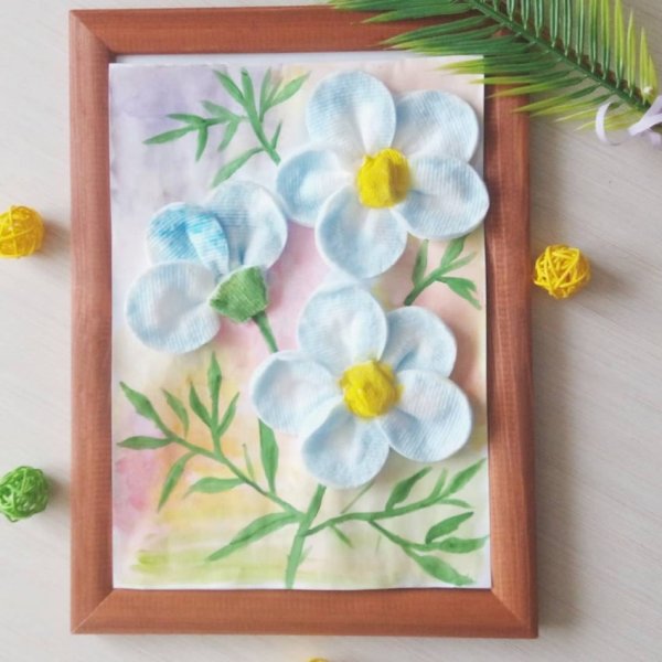 Осенний коллаж из природного материала