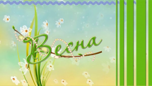 Весенний футаж