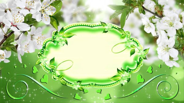 Весенние футажи