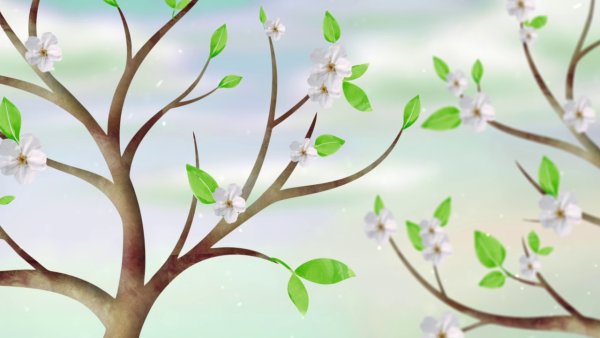 Футажи Весна