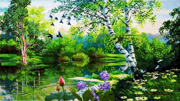 Весенние футажи