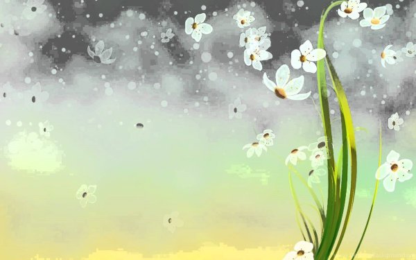 Весенний фон для текста