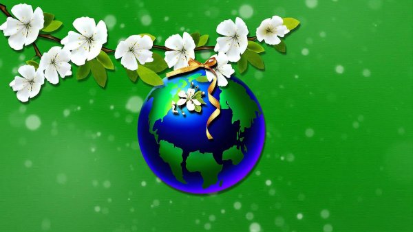 Весенний футаж