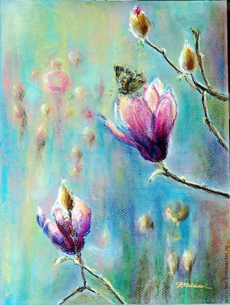 Весна пастелью