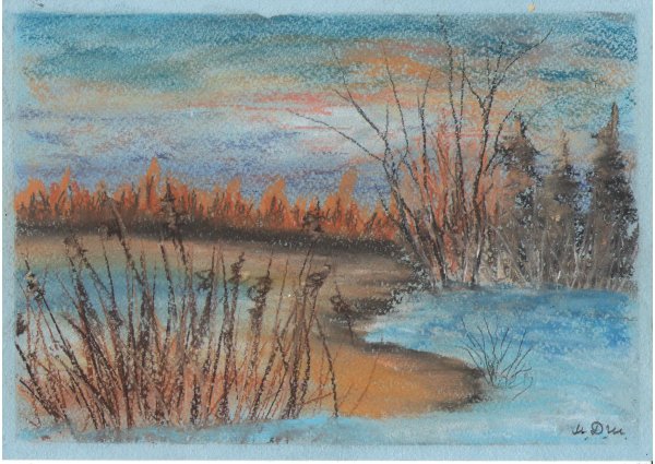 Весна пастелью