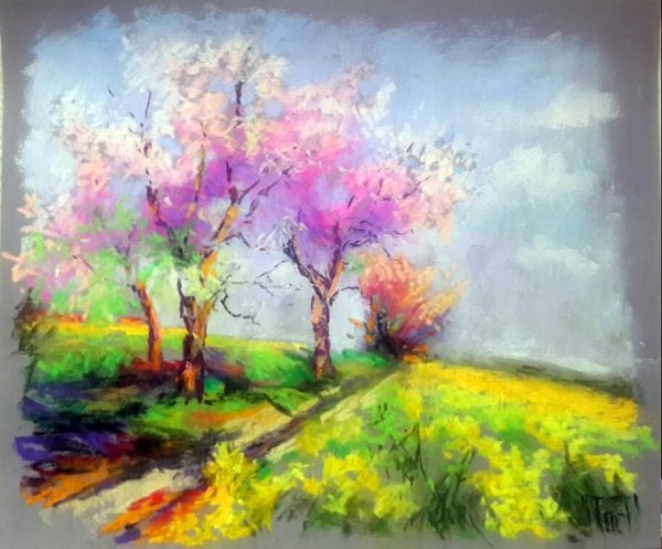 Первоцветы в живописи