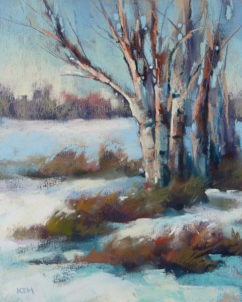 Весна пастелью