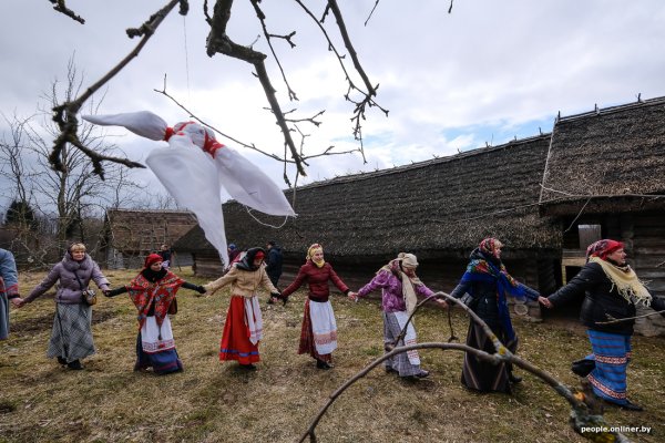 Рисунки детей Гуканне вясны в Беларуси