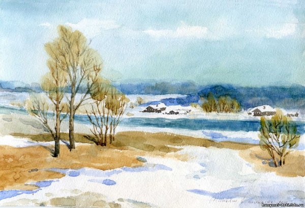 Весна рисунок