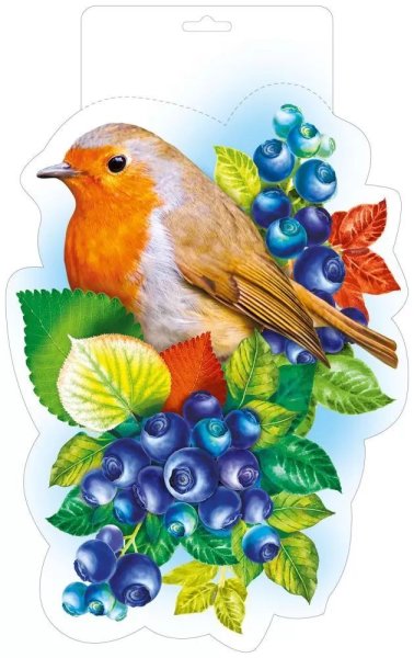 Плакат вырубной птицы