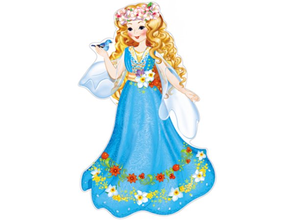 Плакат девушка лето