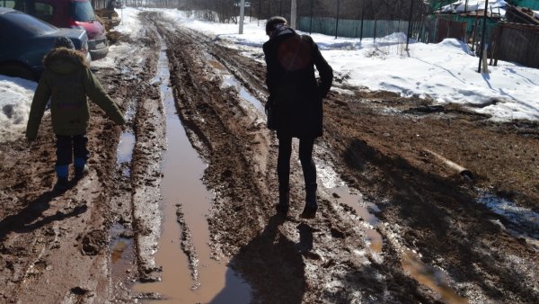 Российские дороги весной