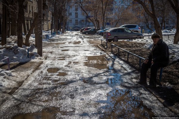 Грязная зима в городе