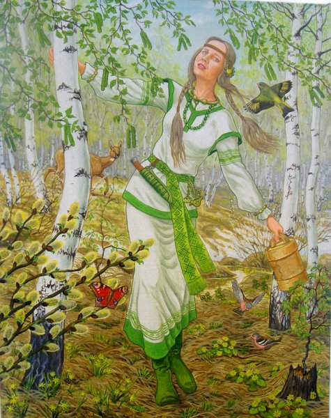 Открытка «Весна»